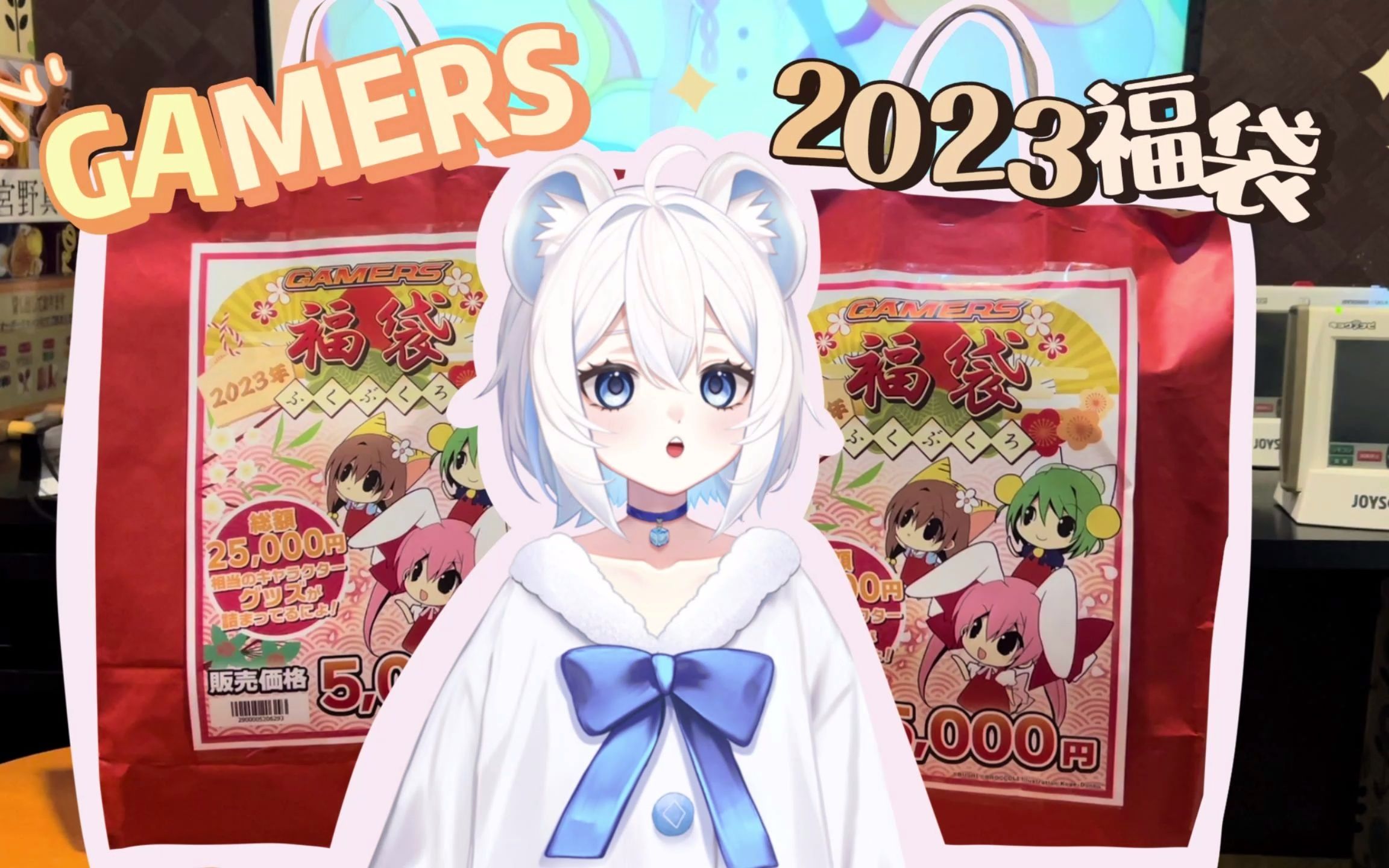 GAMERS五千日元新年福袋开箱!保证有2w5的谷??哔哩哔哩bilibili