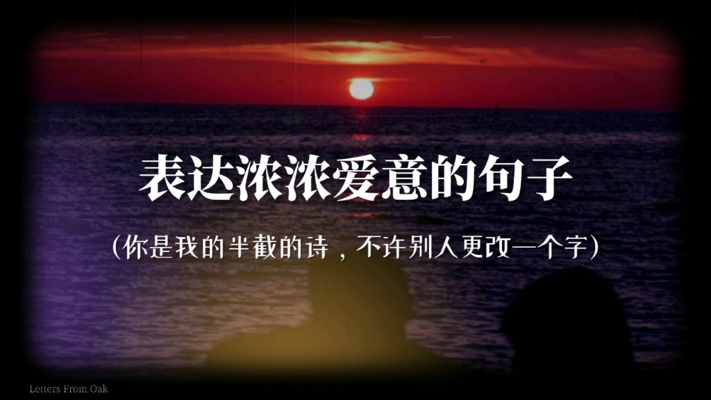 “你说今晚的月亮很美,我嘴角上扬,眼睛还是没有看月亮.”【情话】哔哩哔哩bilibili