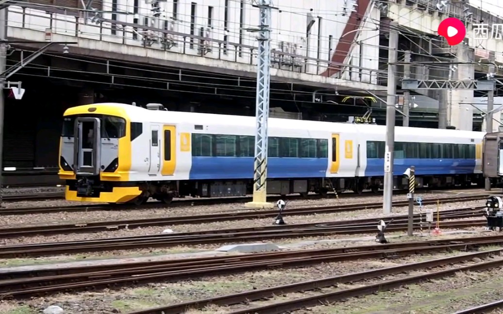 (搬运)维修后试运行e257系 nb-08编成 大宫综合车辆厂