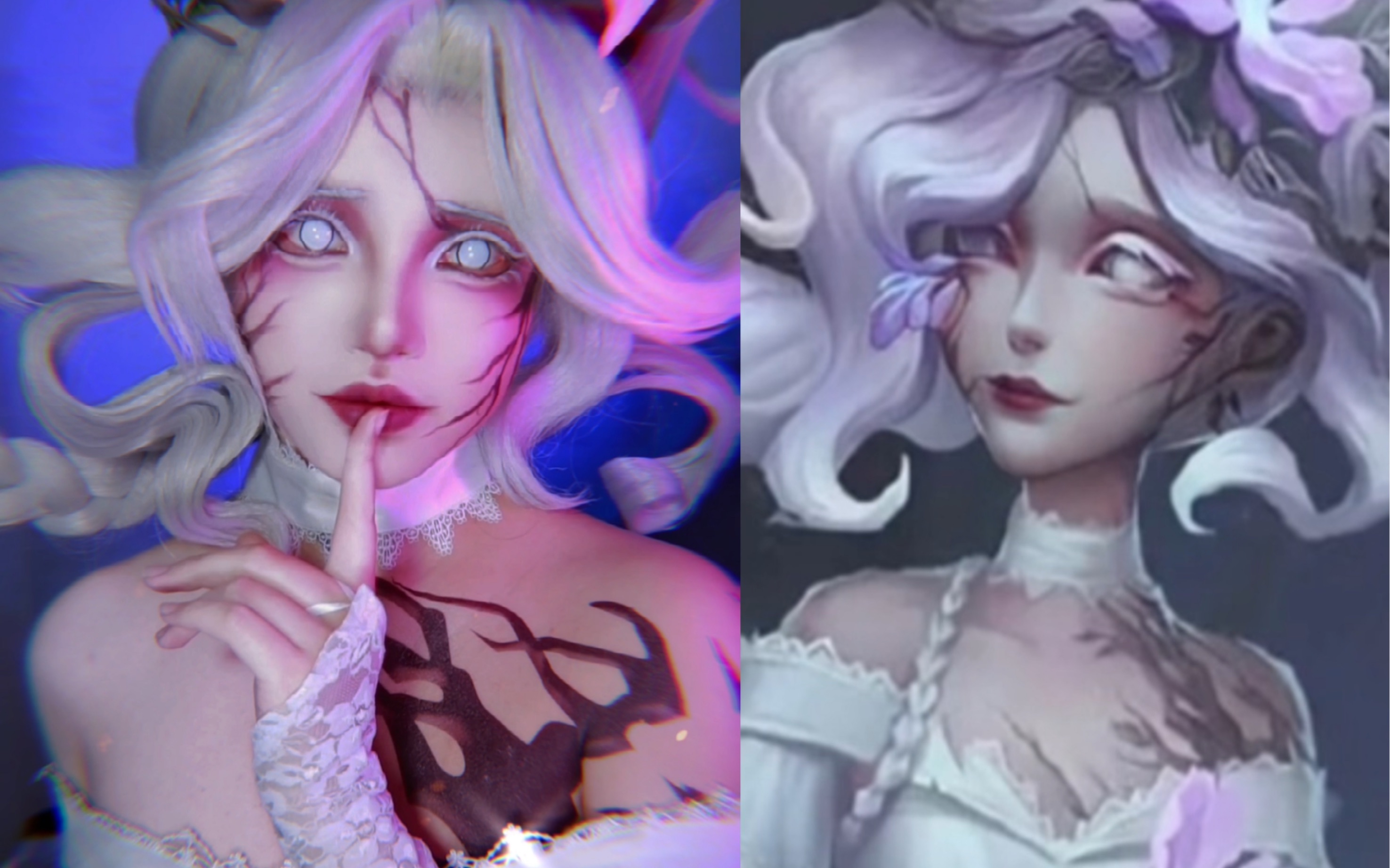 【第五人格渔女迷迭香cos】迷迭香的花语,是留住回忆