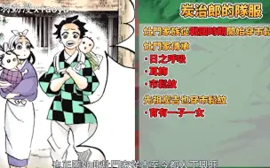 下载视频: 鬼杀队全部14种队服考察，柱不同队服对应不同出身、遭遇、结局