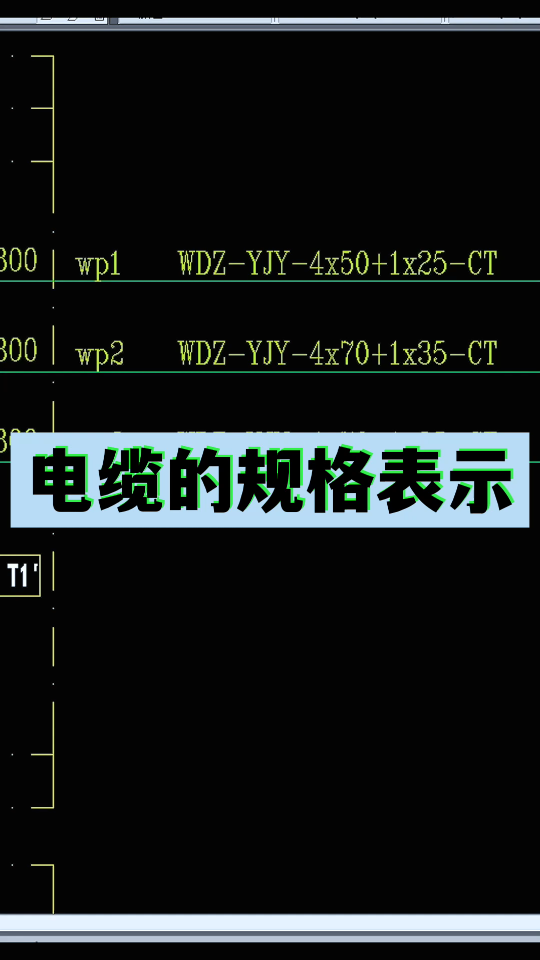 电缆的规格表示哔哩哔哩bilibili