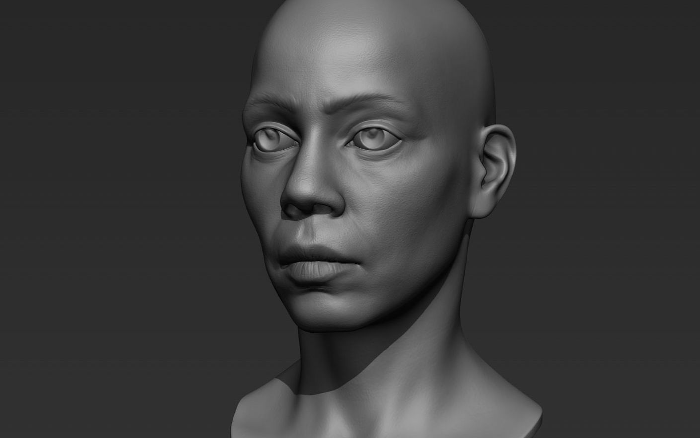 zbrush女头雕刻参考资料,zbrush雕刻资料