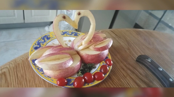 学生作品—水果拼盘