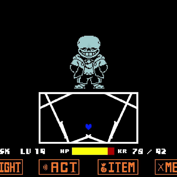 UNDERTALE - promised. Sans fight remake!_哔哩哔哩bilibili