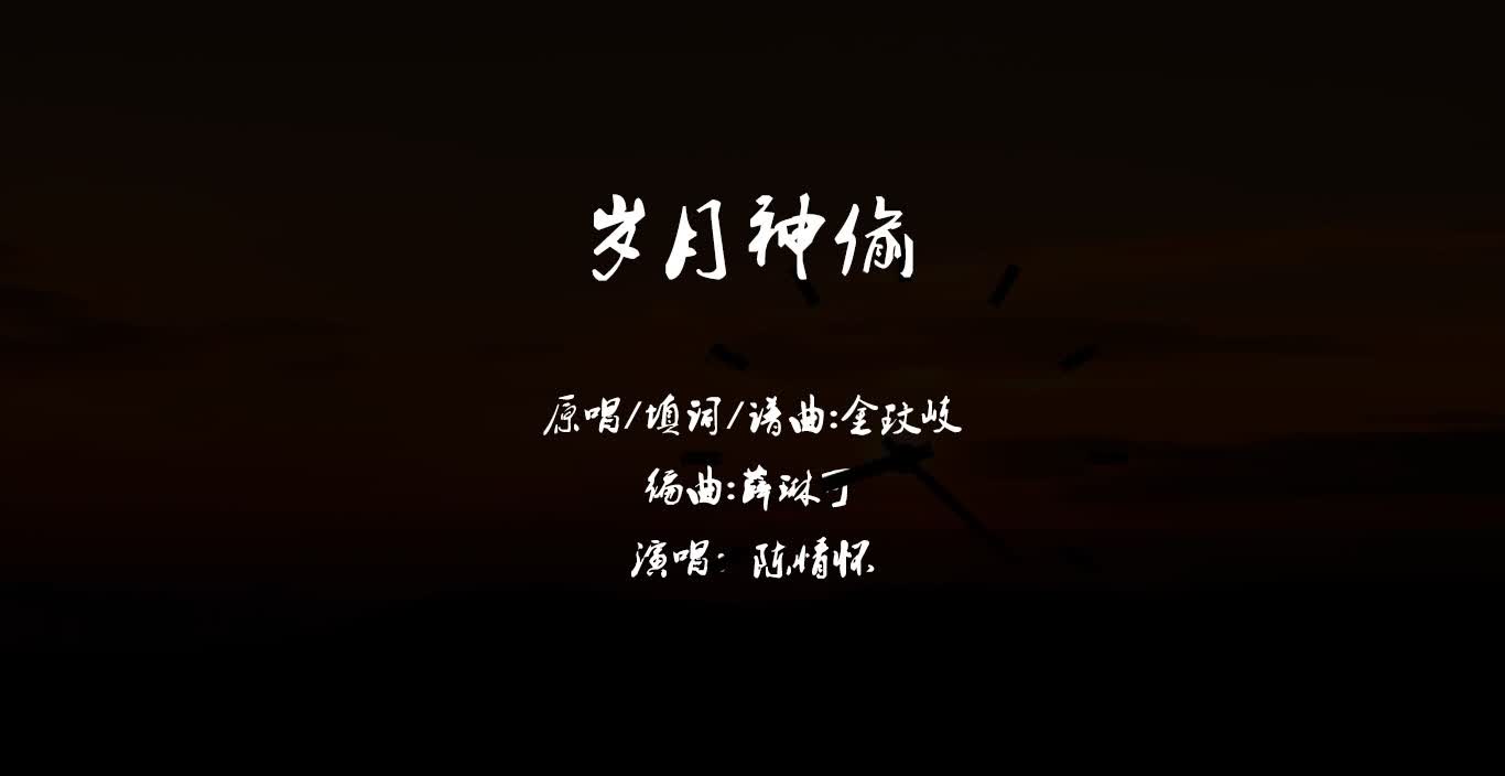 陈情怀岁月神偷