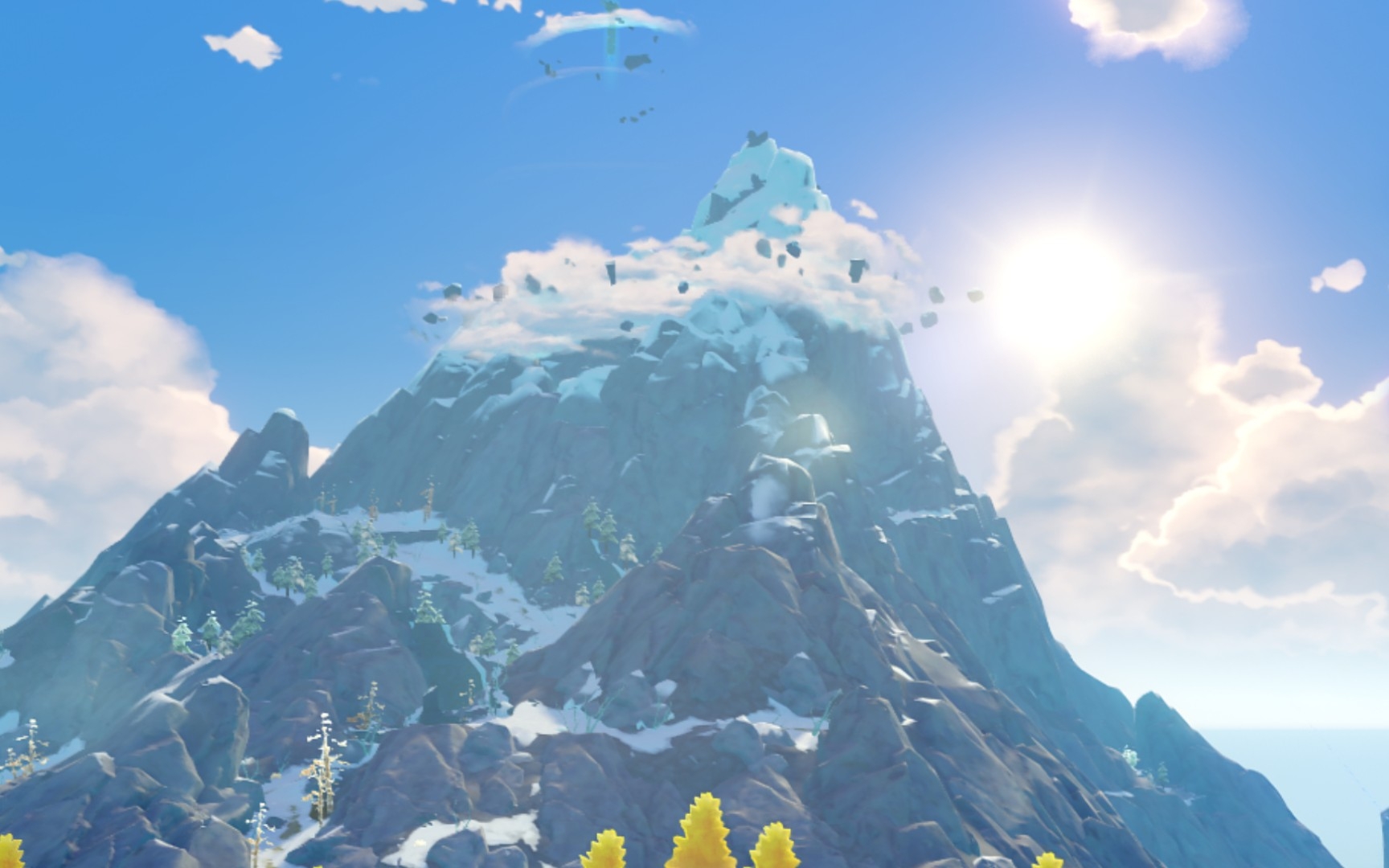 原神雪山 B站