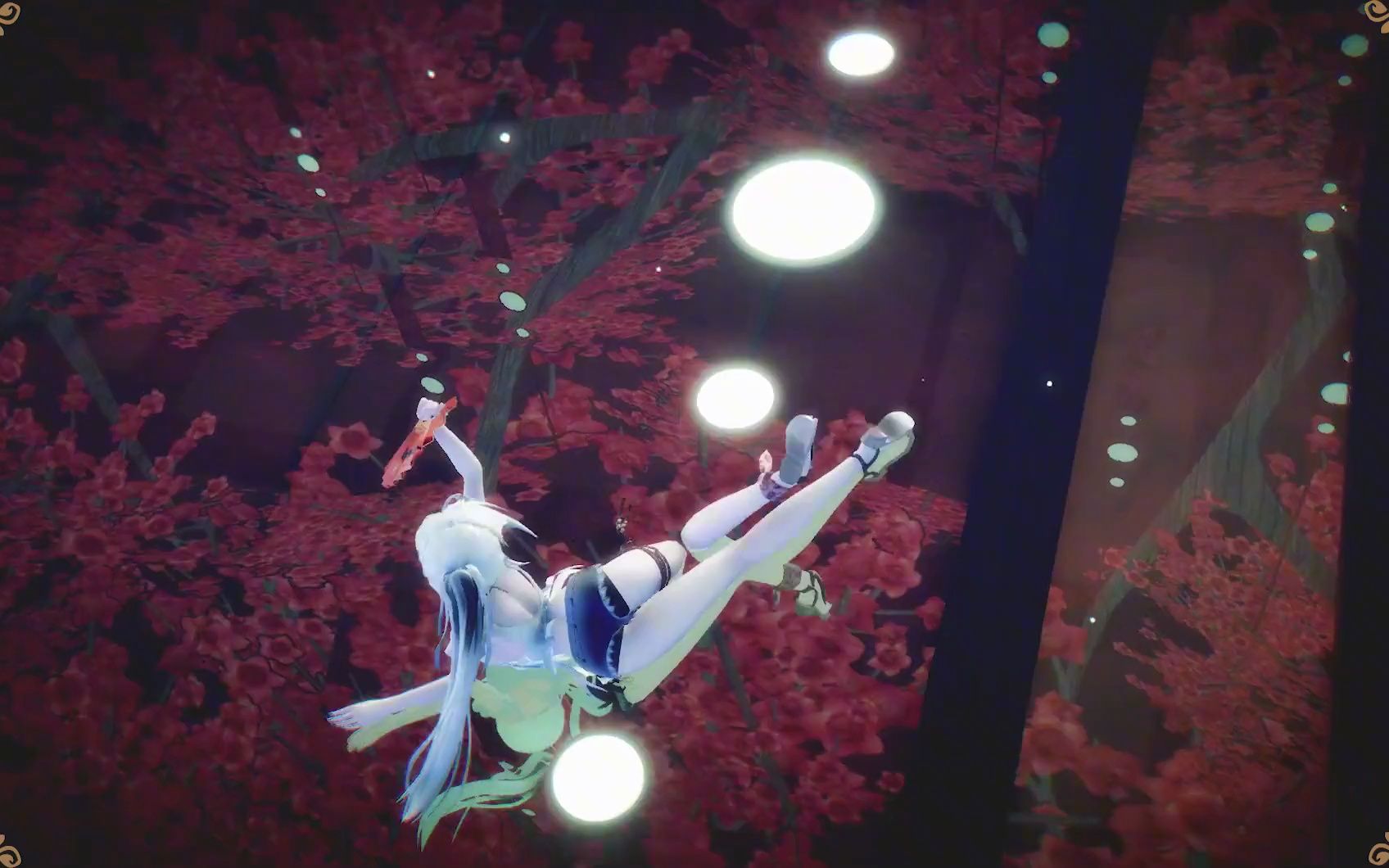 桃花欲经夏,风月催不待【风月】二次元【弱音】mmd舞蹈