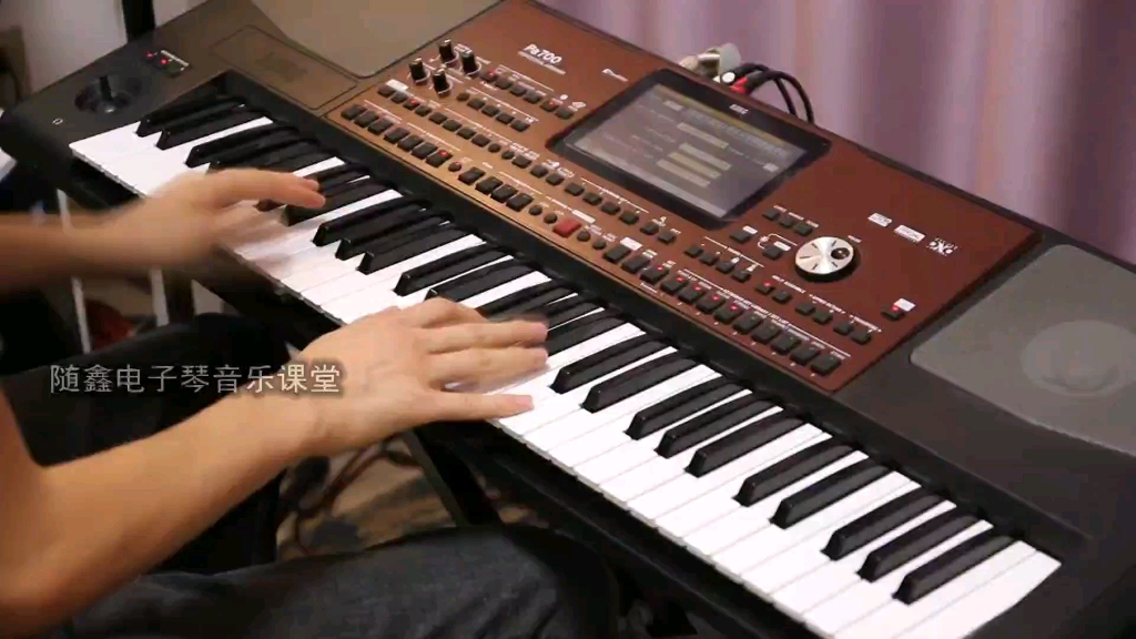 korg pa700电子琴音色节奏编辑及弹唱实战课程【完整自取】