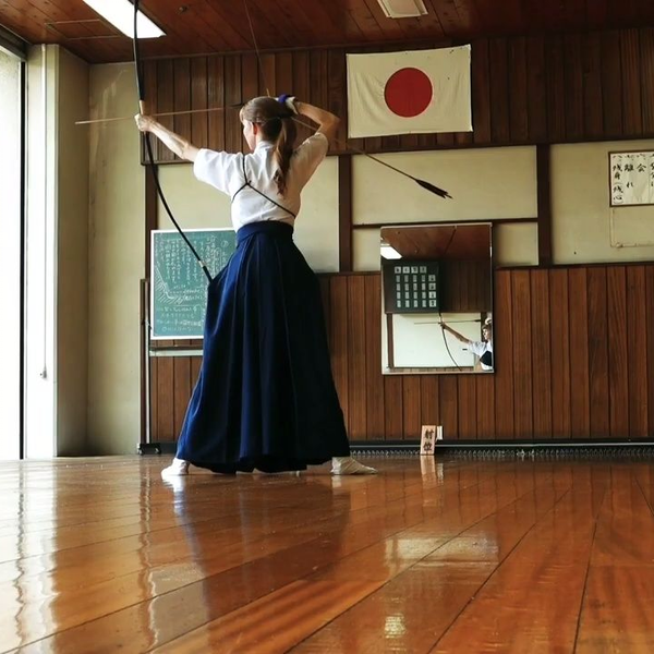 【弓道】体配(弐段) Kyudo zassha taihai 2nd dan 坐射一手Japanese 