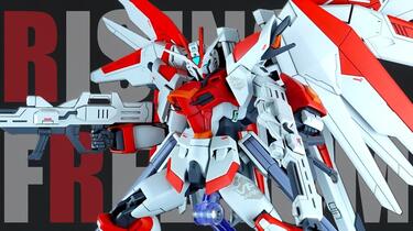 ライジングフリーダムガンダムをフェーダーカラーに全塗装ミキシング
