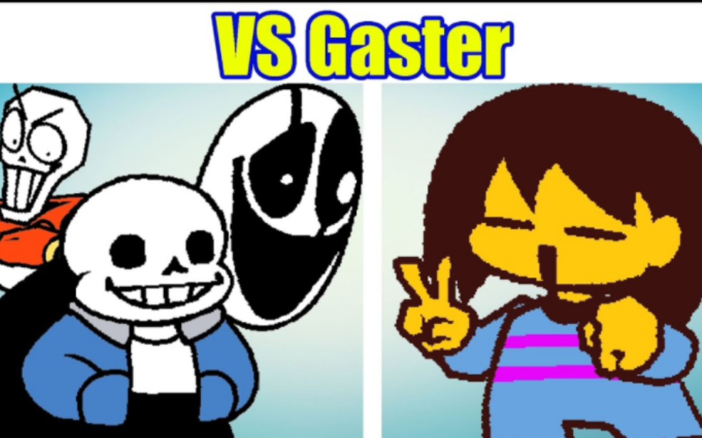 [图]Friday Night Funkin' VS Gaster Update (FNF Mod/VS Mr. E Man/Undertale Mod)