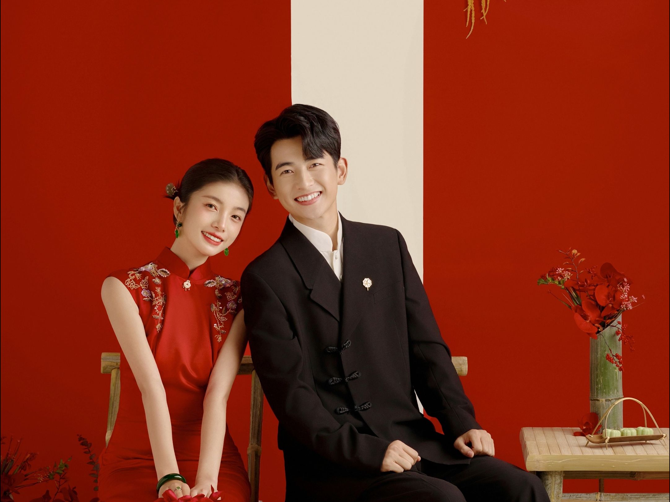 旗袍喜嫁婚纱照|举手投足间皆是爱意