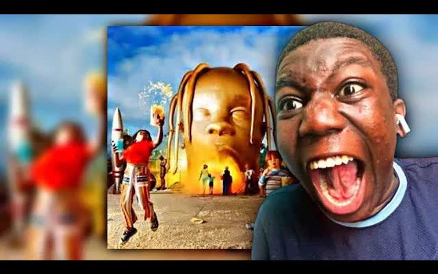 国外戏精黑人小男孩听ASTROWORLD时的反应！