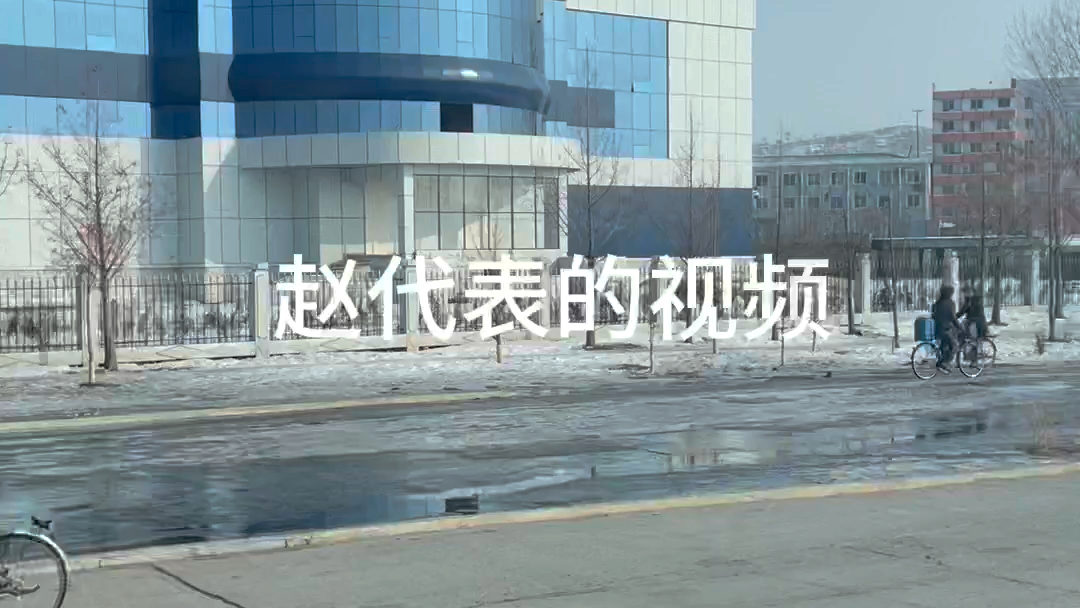 朝鲜,1月11日,出新义州市区,乘车前往平壤.