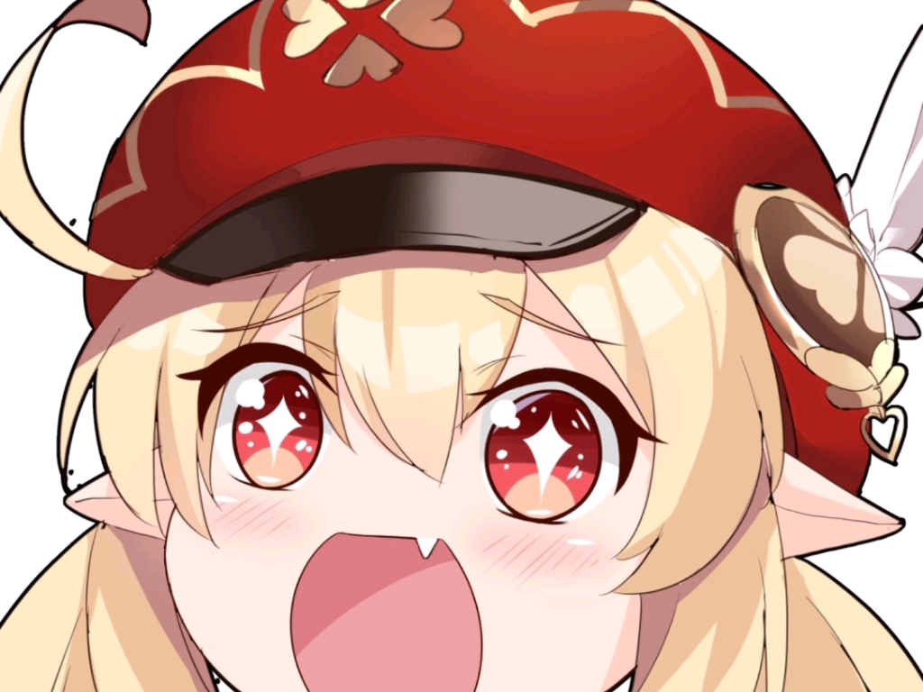 原神星星眼小虎牙awa