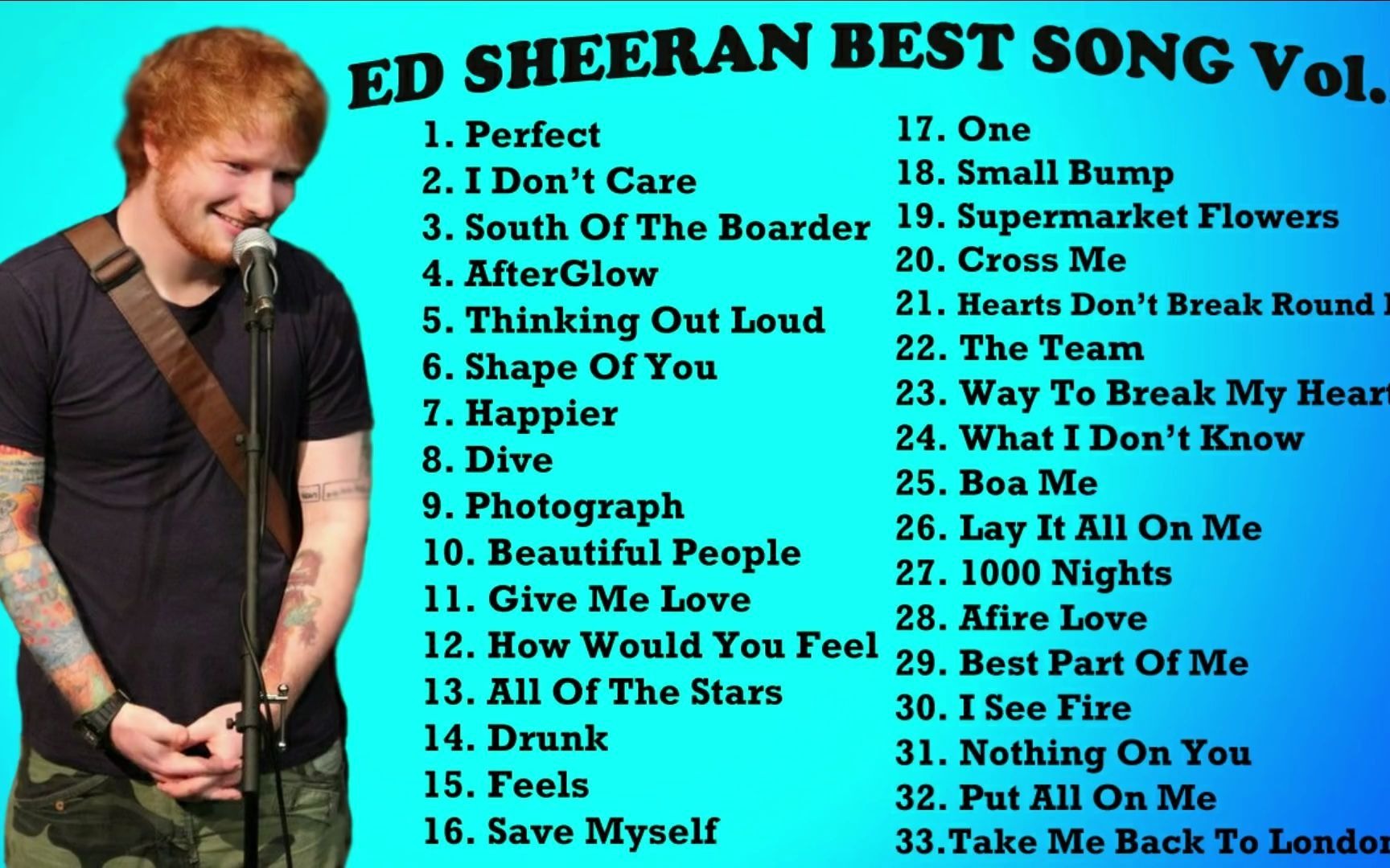 ed sheeran -埃德希兰完整专辑2021_哔哩哔哩_bilibili