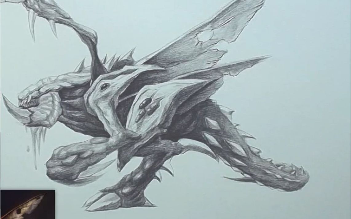 星际争霸2角色素描