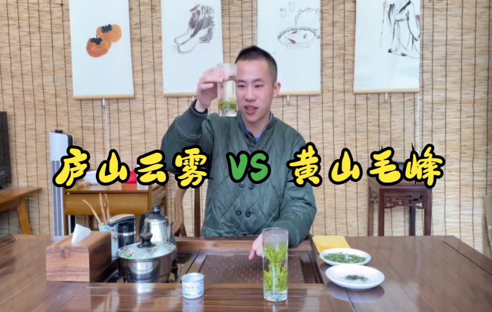 [图]庐山云雾茶 VS 黄山毛峰茶 究竟谁的品质更胜一筹?你更喜欢哪一款？评论区告诉我