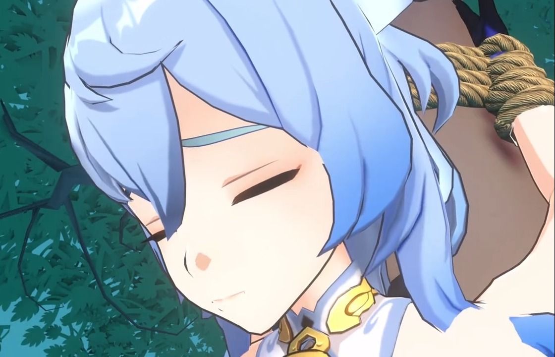 甘雨被丘丘人抓到了