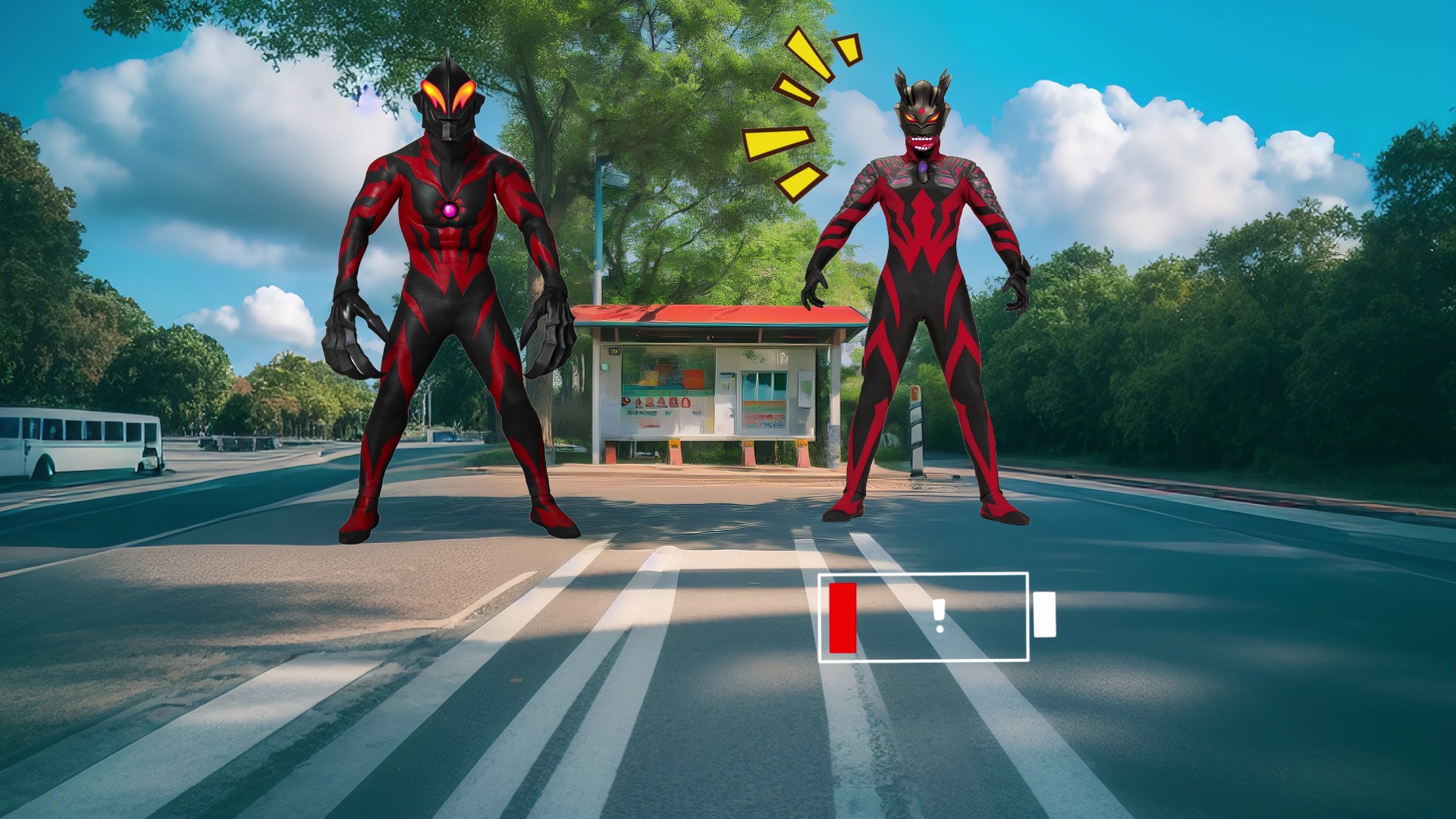 奥特曼玩具视频:赛罗打工