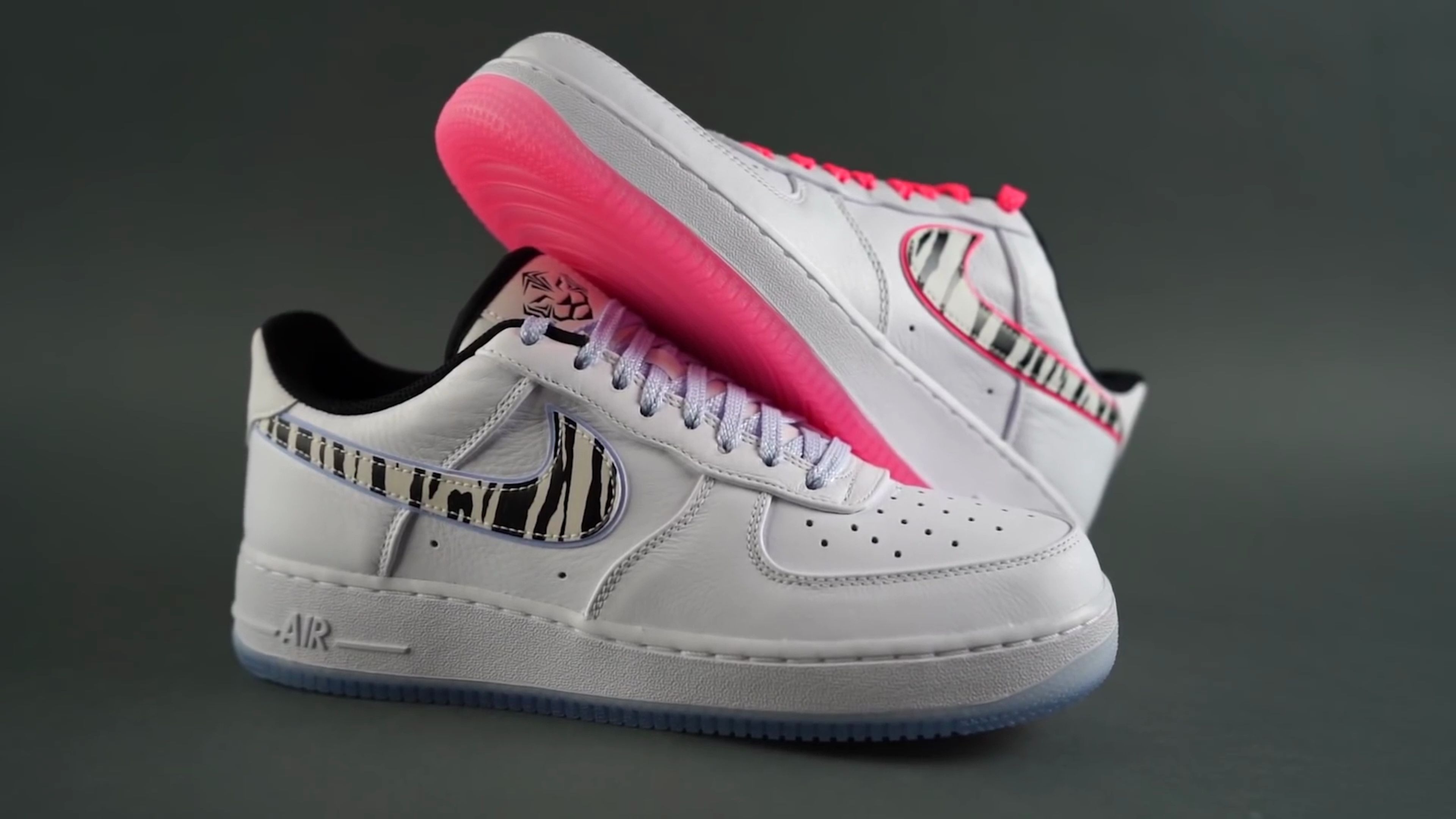 nike air force 1 low korea 红蓝鸳鸯 韩国限定 细节实拍