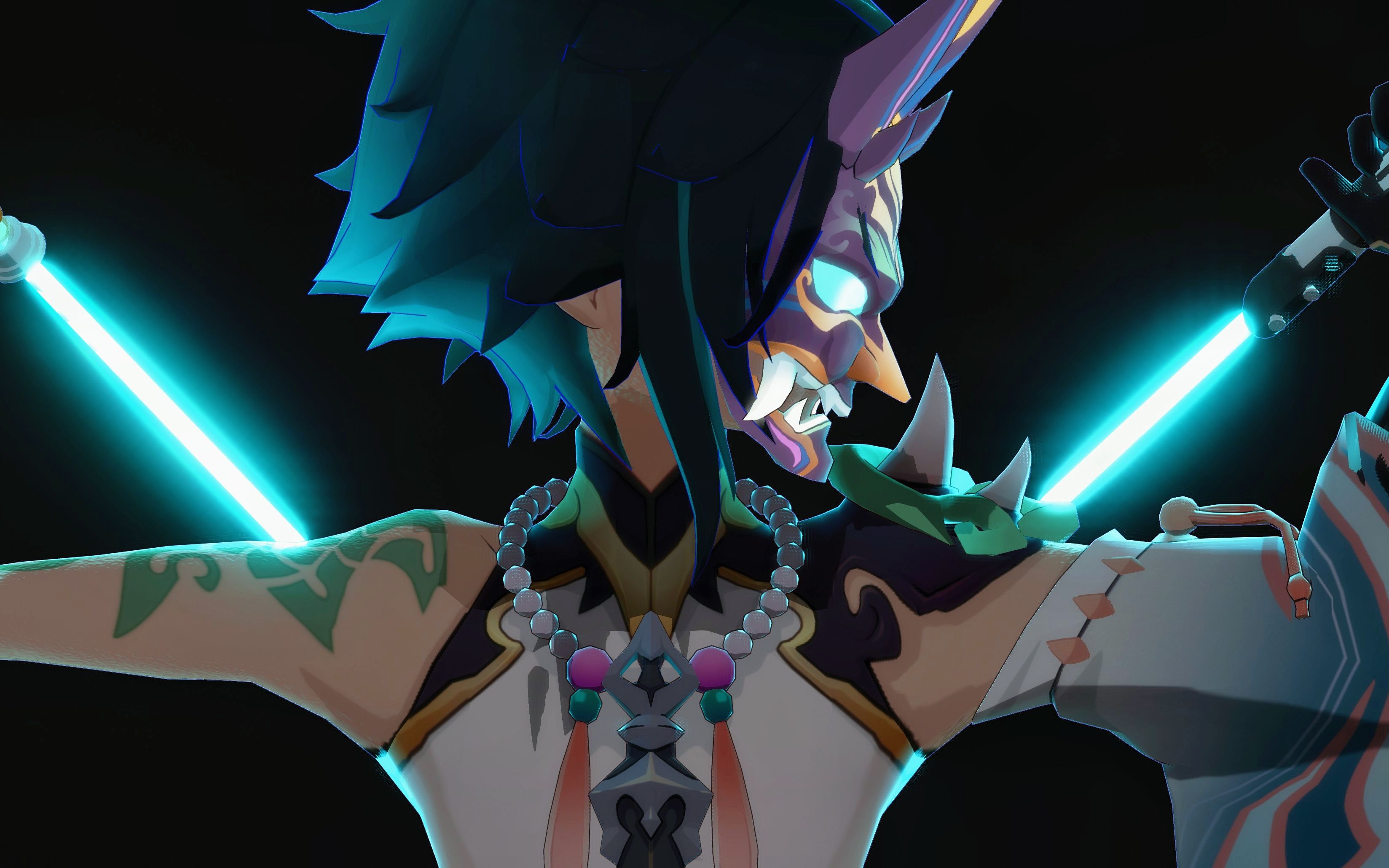 7815 不 心 动 挑 战 7215【原神mmd/魈】【光剑变身】