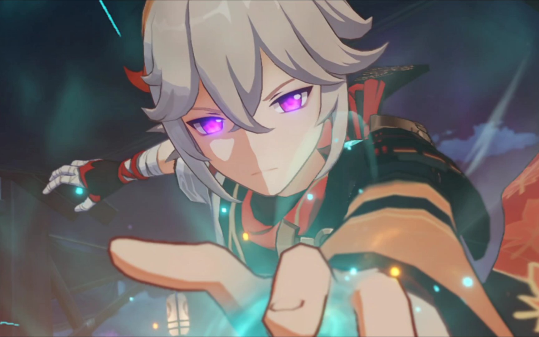 原神4k枫原万叶传说任务锻刀过场cg