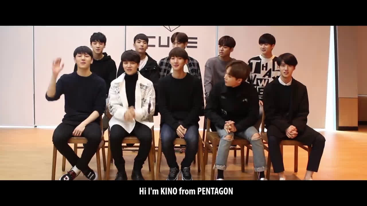 161123  PENTAGON Korea music采访EP01哔哩哔哩bilibili