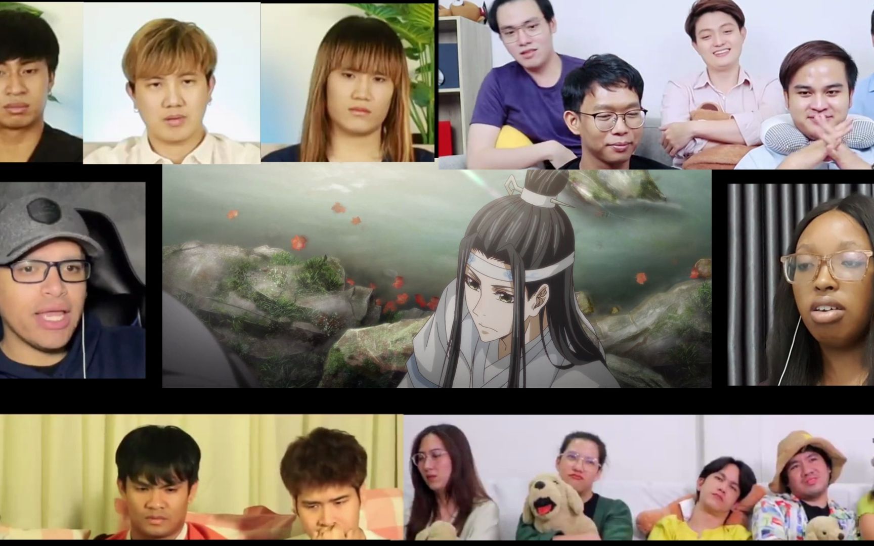 【魔道祖师】【ep8】老外看魔道祖师开黑【p4】