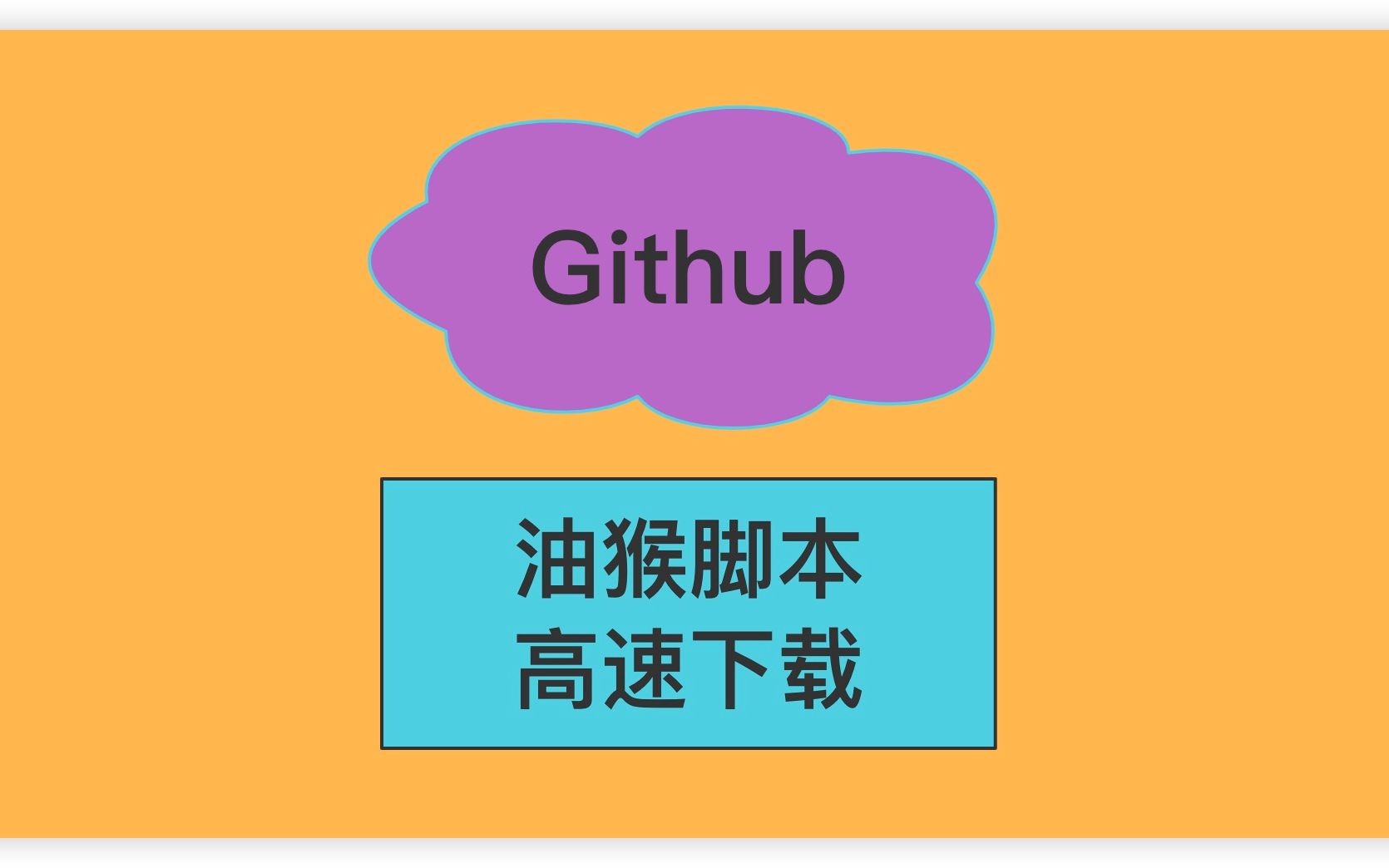 Github油猴脚本高速下载哔哩哔哩bilibili