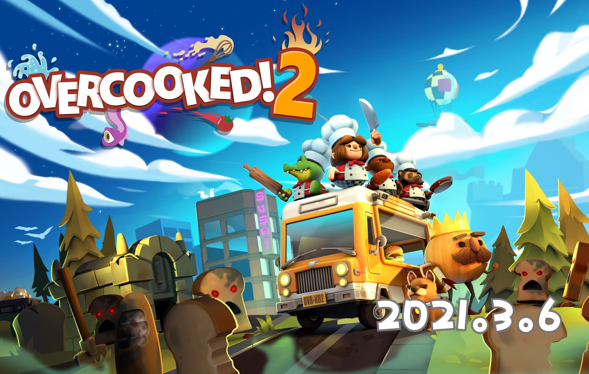 [图]《Overcooked! 2》分手厨房 DL丶 拖米 2021-03-06