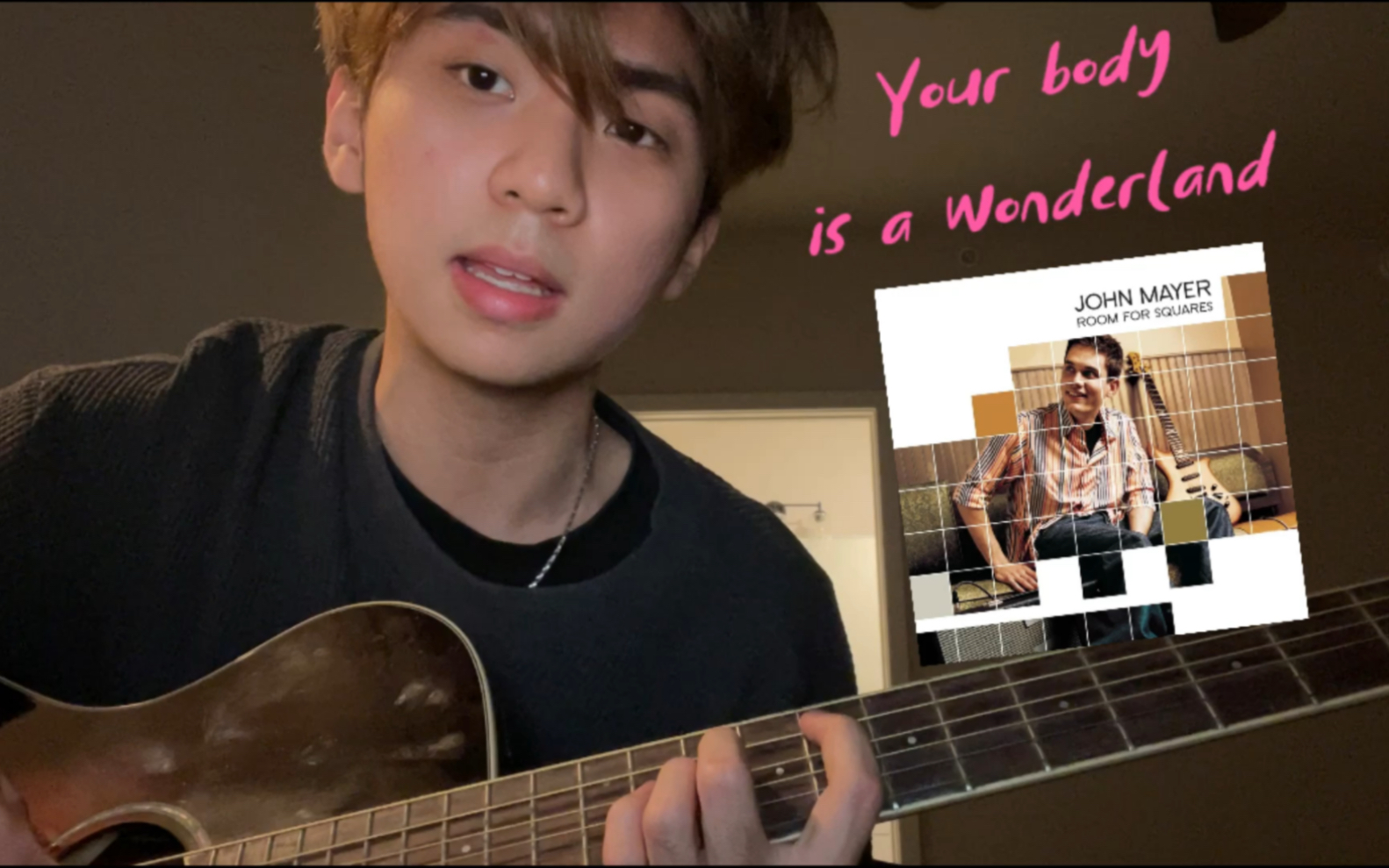 [图]Your body is a Wonderland — John Mayer. 下周就可以去看囧妹的live啦