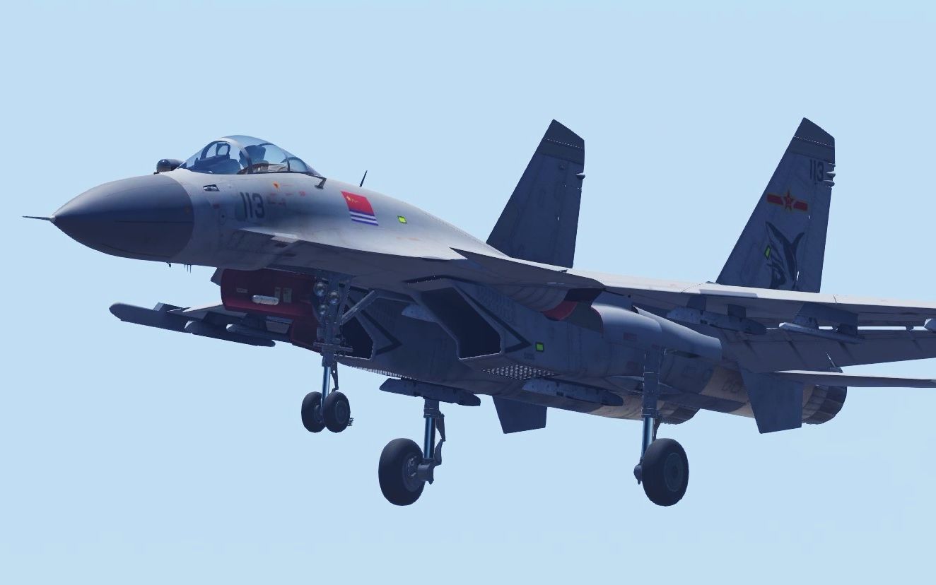 clhd〕j15降落机场 当你飞完民航之后再飞军机【航母降落hd carrier