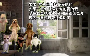 Download Video: 【猫meme】第一次链接梦角哥就崩溃大哭（喂你们解牌的时候一定不要误会梦角啊！！！）