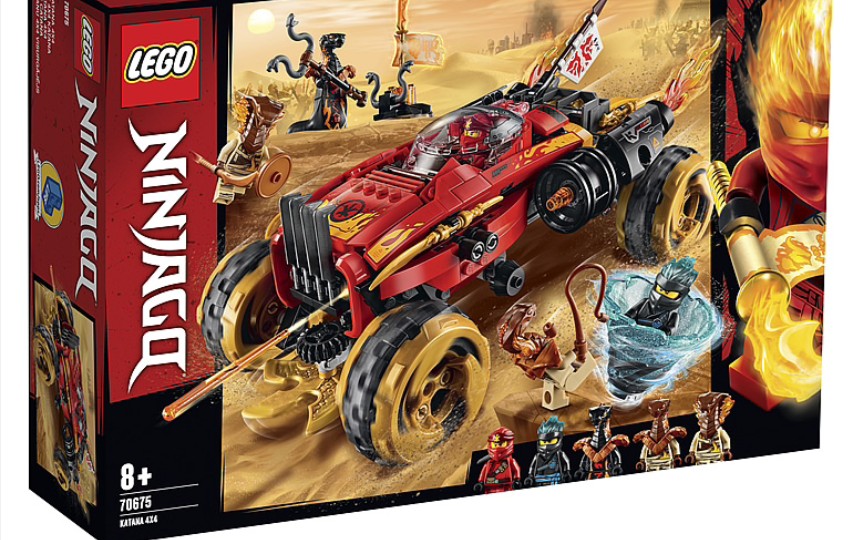 乐高 幻影忍者 76075 凯的沙漠地形勘探车 速组评测