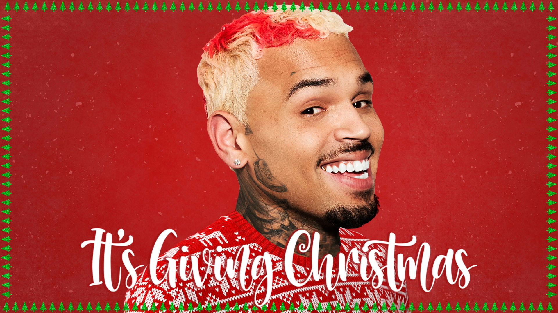 [图]Chris Brown「It's Giving Christmas (Audio)」