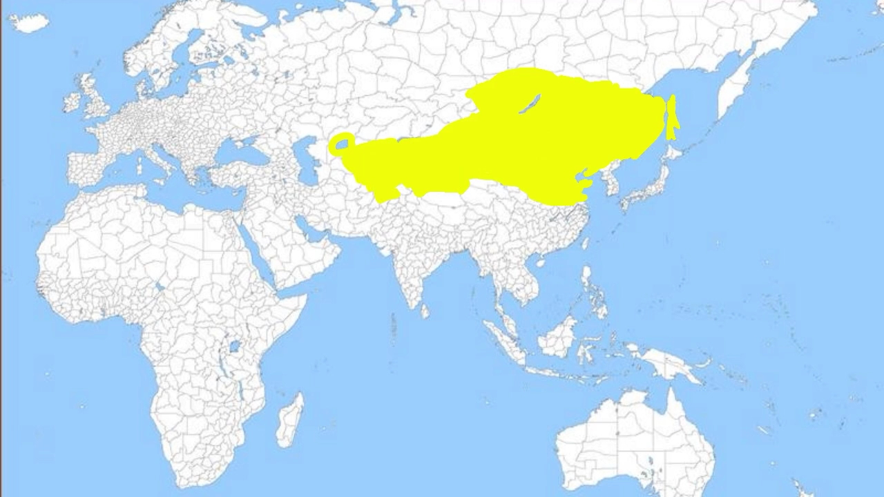 蒙古帝国版图变化