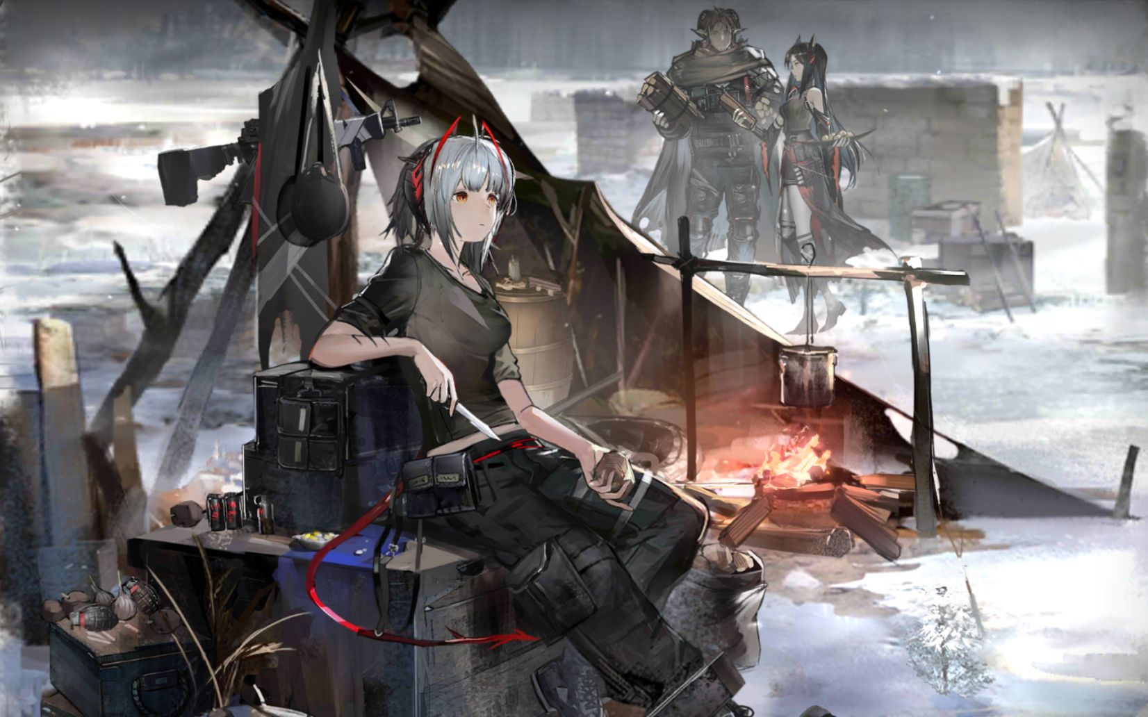 【明日方舟】w时装恍惚新语音[中配]