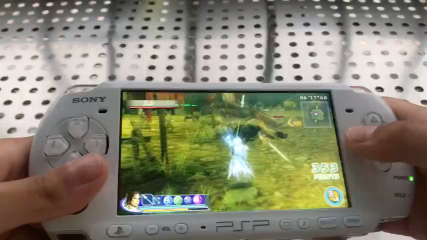 PSP玩三国无双三国无双游戏试玩