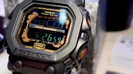 卡西欧(Casio)奢侈品潮牌GXW GX56 系列手表简约时尚现代电子小方表数字手表哔哩哔哩bilibili