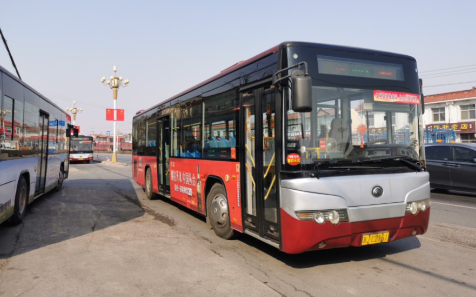 沧州公交pov157,333路配车封存后转配901,沧州公交901路旧州～火车站