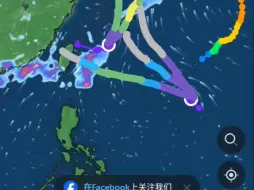 下载视频: 台风云雀和胚胎的路径（可能不准）