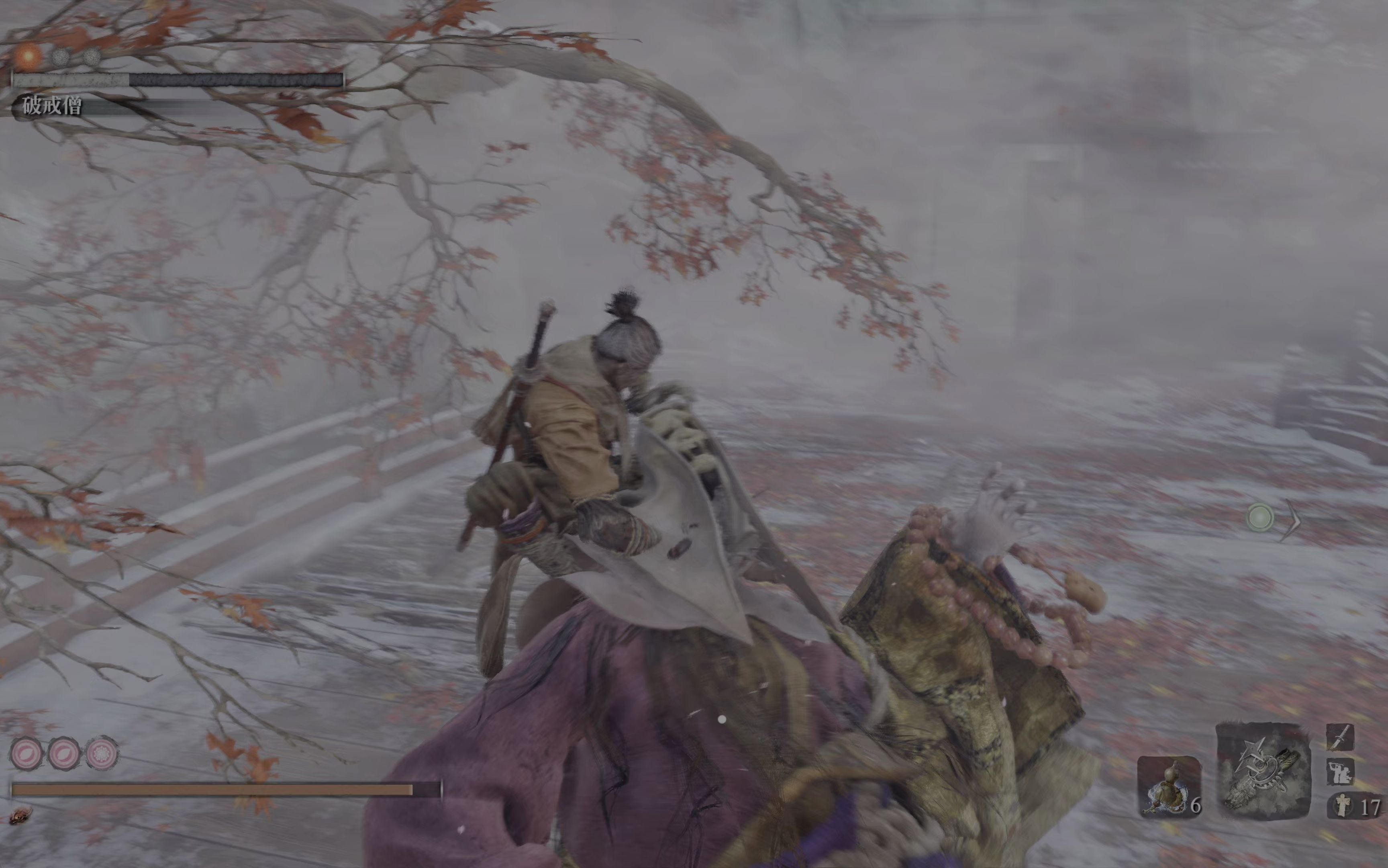 【4k】【ps5】【只狼】boss 源之宫破戒僧