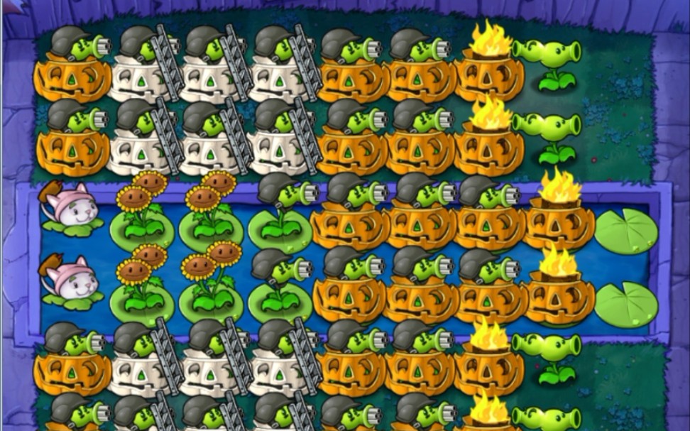 [pvz]谁说机枪火树不能打无尽?不服禁言一个月!