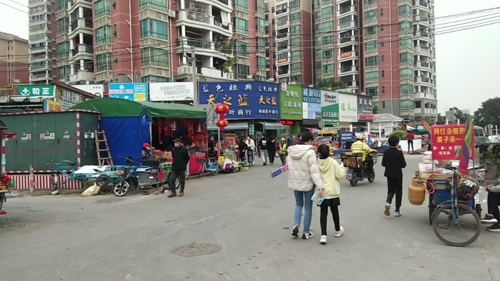 中山坦洲十四村,快过年了,看一下什么样子