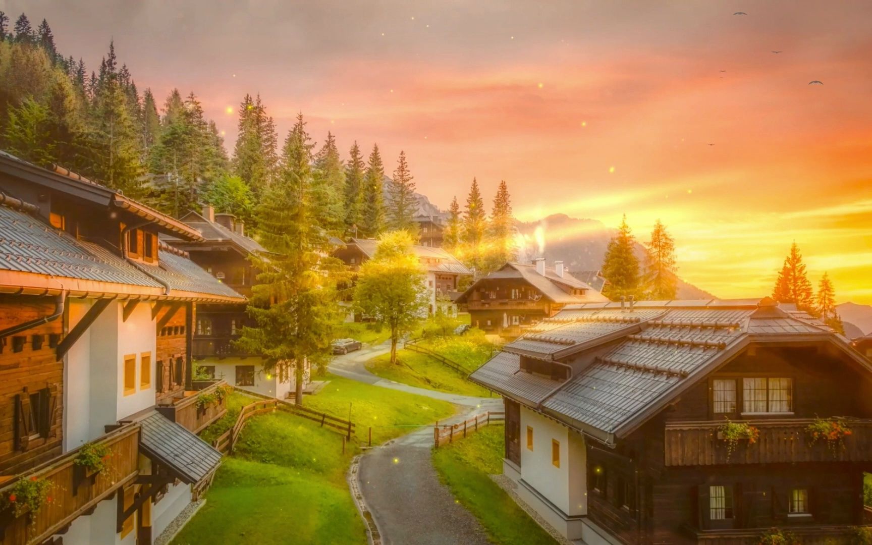 去有风的地方 日落小镇丨放松丨解压