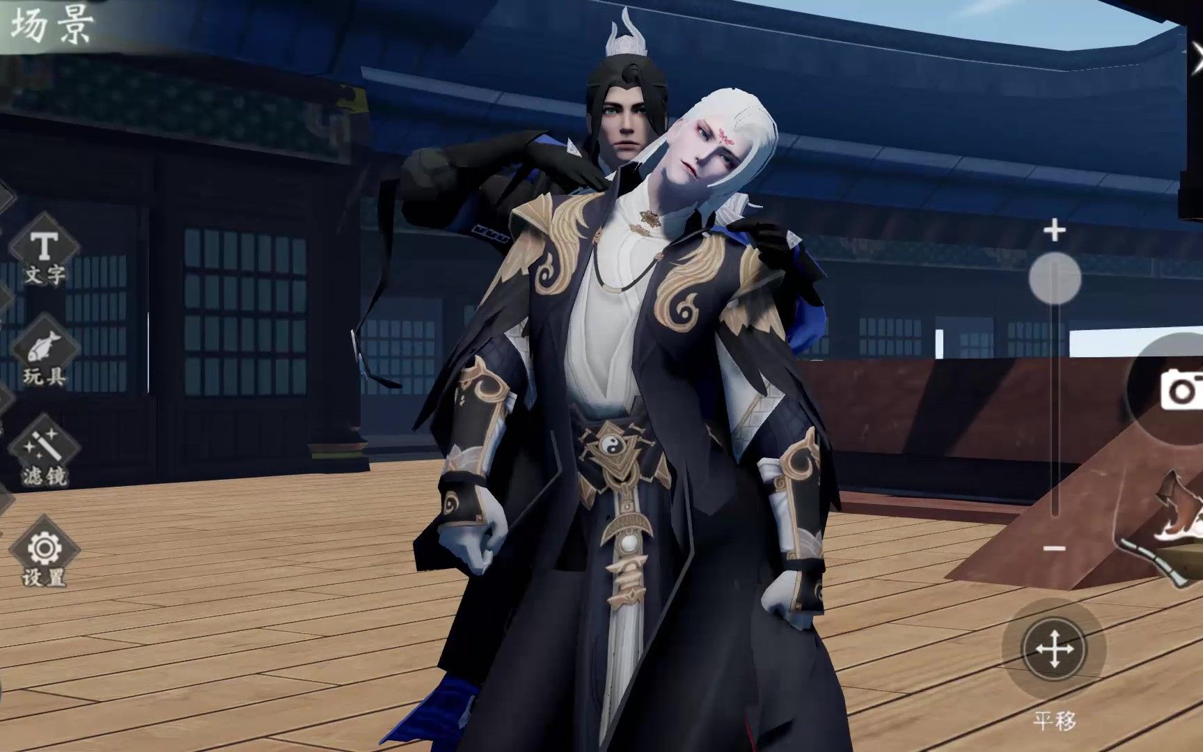 【一梦江湖mmd】华武 在汤池的the monster(假装游戏录屏系列)