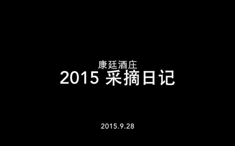 2015康廷酒庄采摘日记哔哩哔哩bilibili