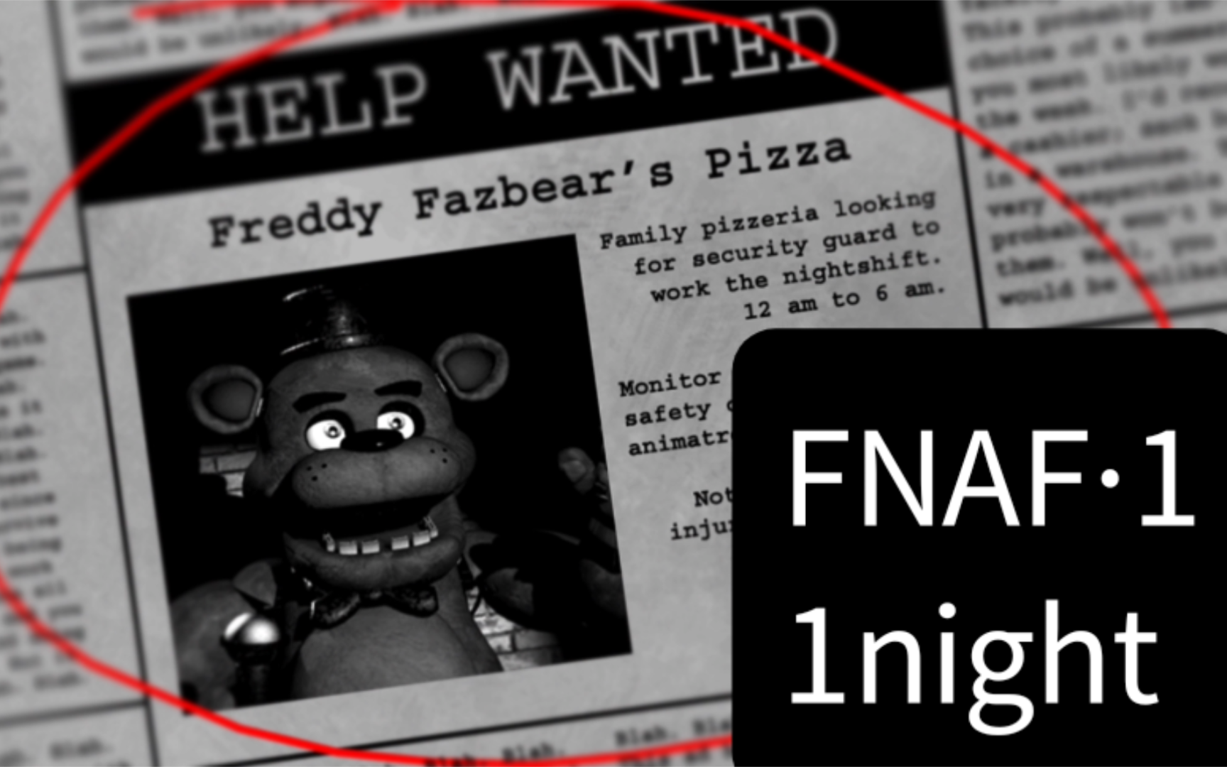 fnaf玩具熊的五夜后宫第一代第一夜